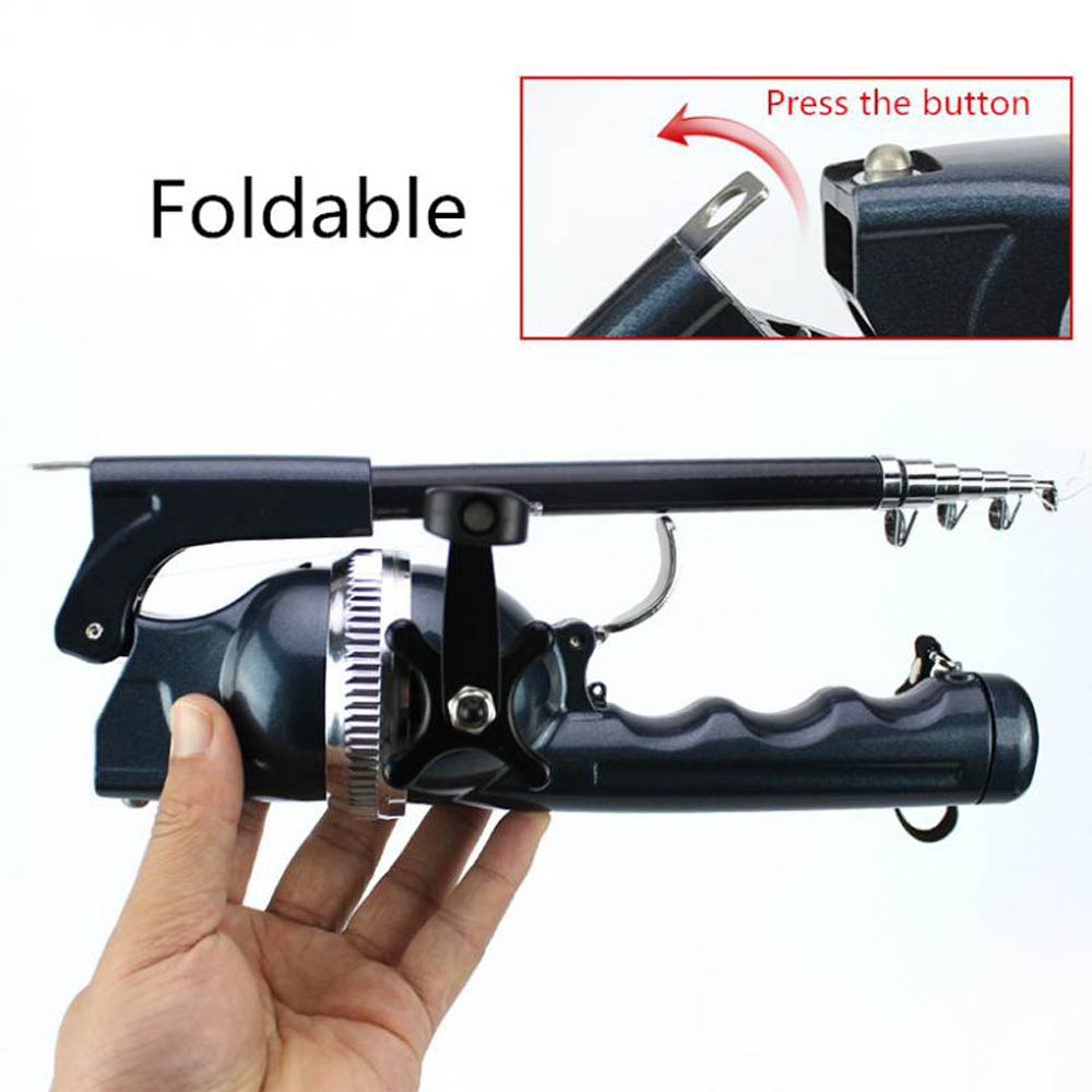 Canne à pêche pliable en fibre - Ice Fishing Reel avis et prix