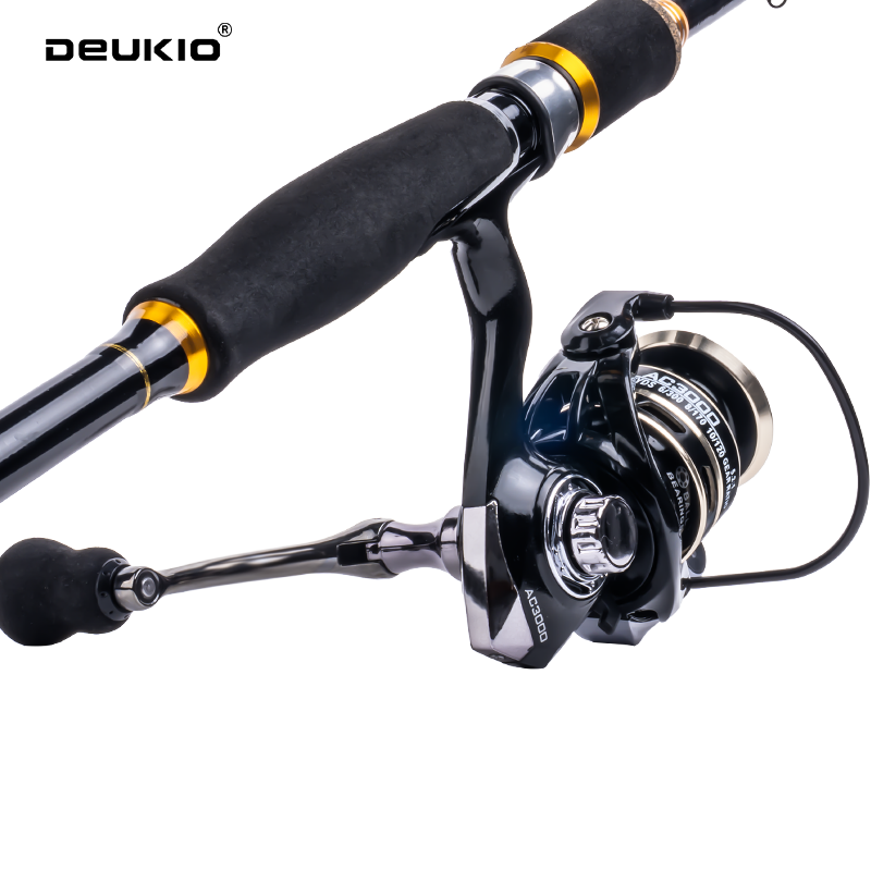DEUKIO Combo de pêche à la car - Conventional Reel avis et prix