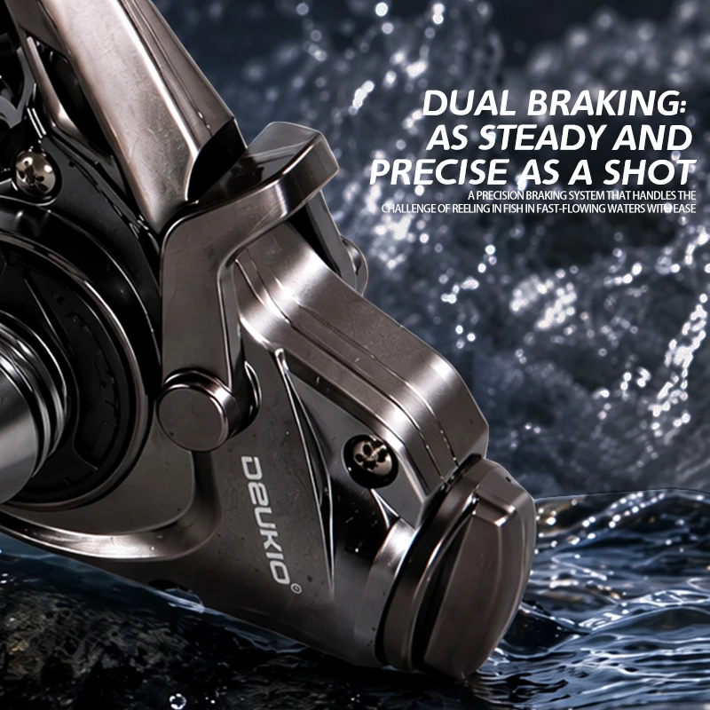 Moulinet spinning compact DEUK - Ice Fishing Reel avis et prix